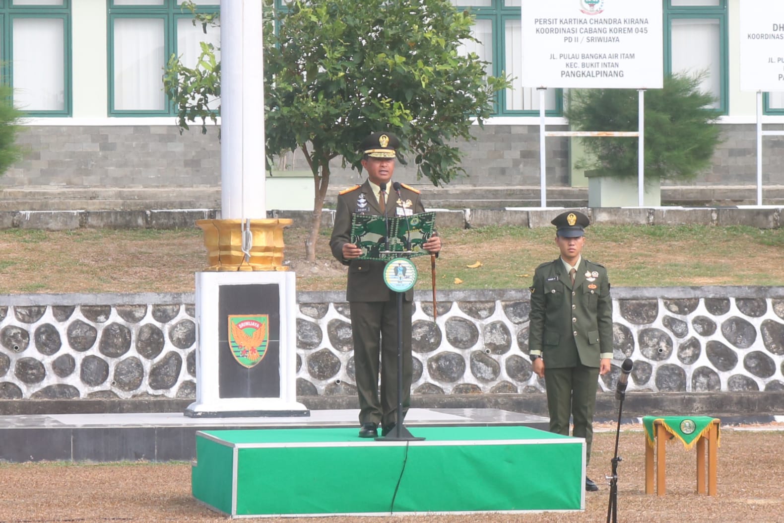 Korem 045 Gaya Gelar Upacara Hari Kesaktian Pancasila Tahun 2023